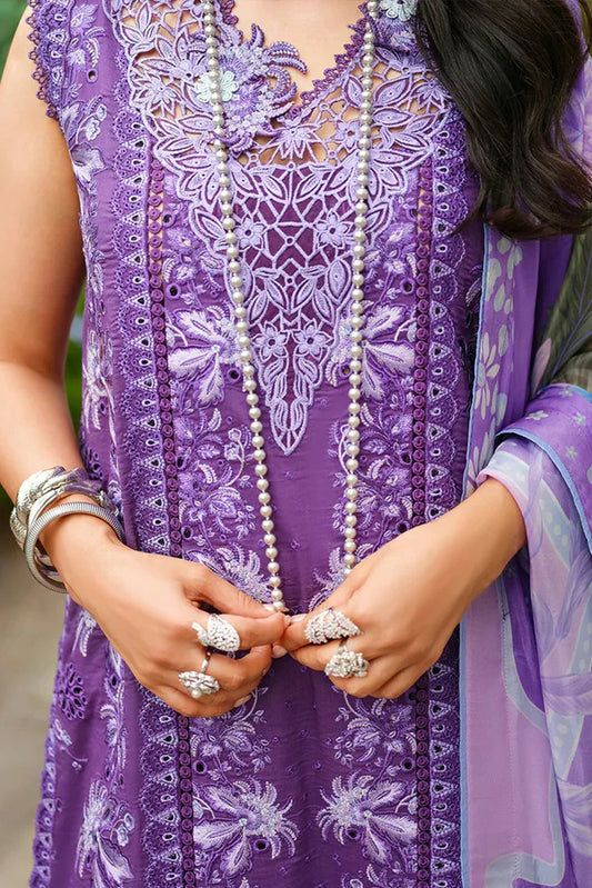 Mushq - A Moi Held by Love Luxury Lawn - 10U-Lovers Lane - Unstitched