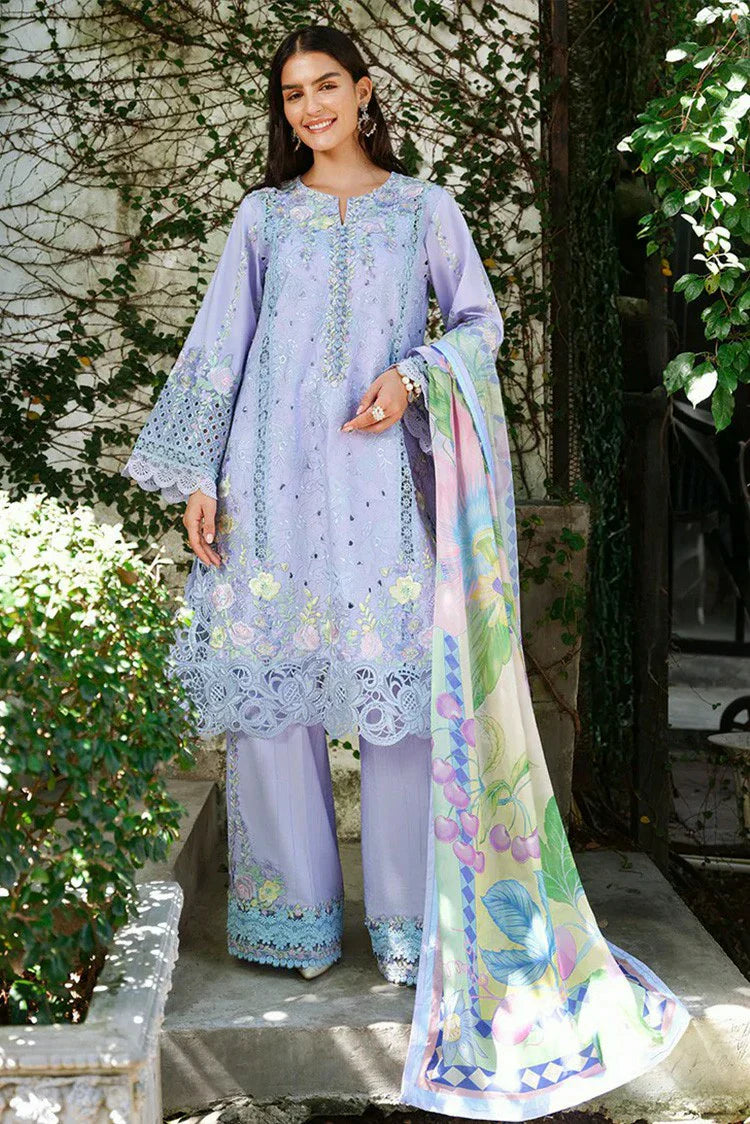 Mushq - A Moi Held by Love Luxury Lawn - 13U-Sweet Confession - Unstitched