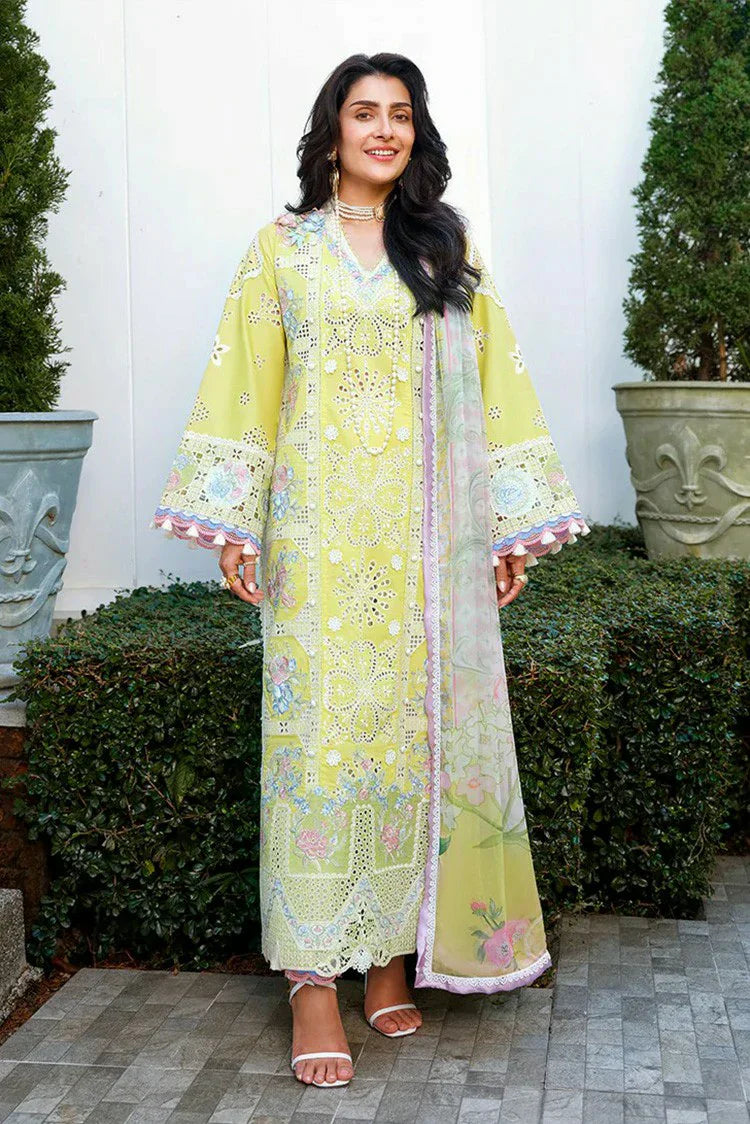 Mushq - A Moi Held by Love Luxury Lawn - 06U-Tender Whisper - Unstitched