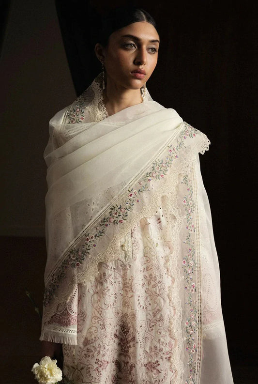 Zara Shahjahan - Satori Lawn Collection - HOSHIMI-D12 - Unstitched