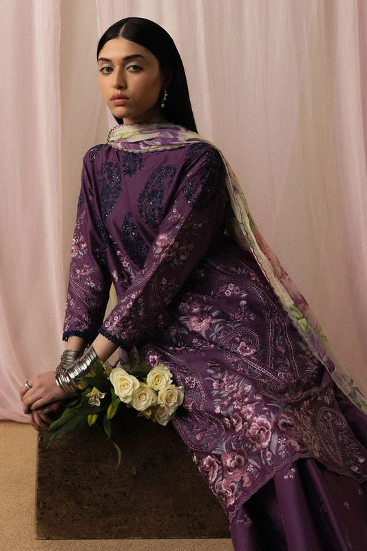 Zara Shahjahan - Satori Lawn Collection - SUMIRE-D2 - Unstitched
