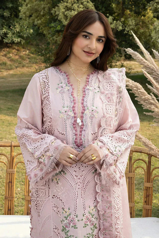 Elaf - Luxury Lawn - ELY-4A BLOOMING - Unstitched