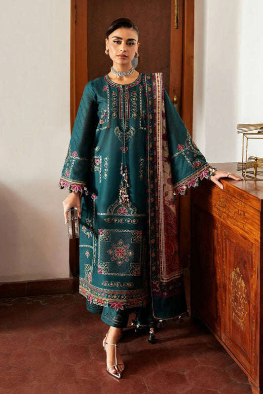 Jazmin - Shahkaar Luxury Lawn SS - SL26-D10 - Unstitched