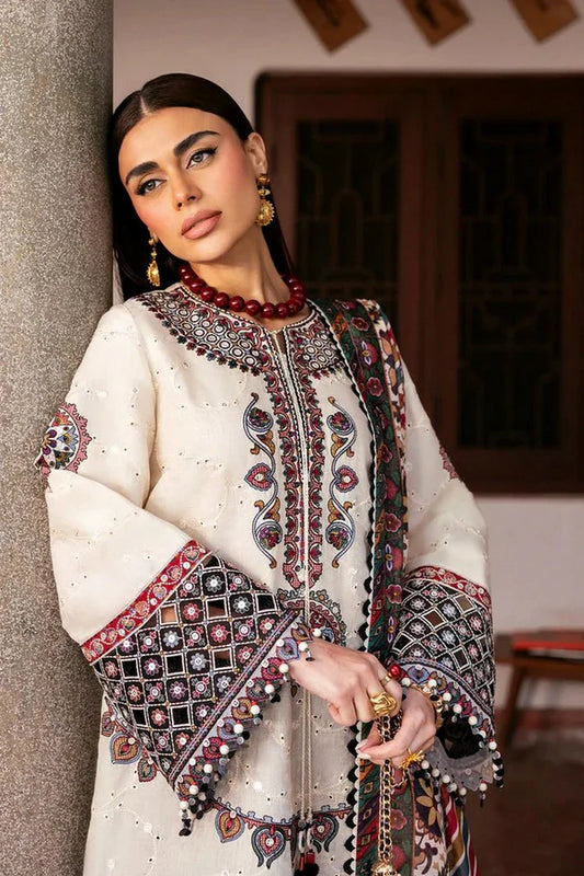 Jazmin - Shahkaar Luxury Lawn SS - SL26-D02 - Unstitched