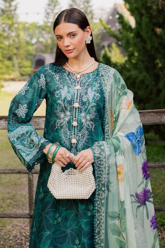 Nureh - Gardenia Embroidered and Printed Lawn Collection Vol 1 - NSG-210 - Unstitched