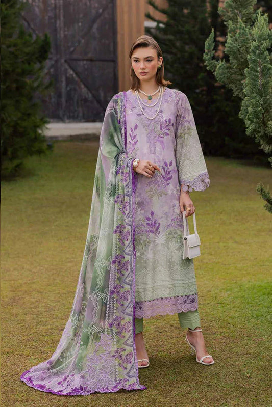 Nureh - Gardenia Embroidered and Printed Lawn Collection Vol 1 - NSG-211 - Unstitched