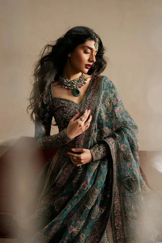 Ayzel - Qurbat Silk Festive Collection - Tassavur-1153 - Unstitched