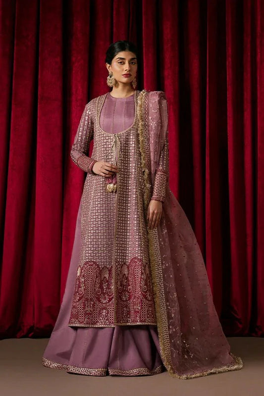 Ayzel - Qurbat Silk Festive Collection - Humnishin-1159 - Unstitched
