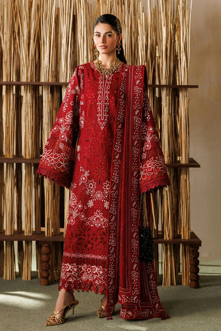 Baroque - Embroidered Lawn Eid Collection - EL26-D05 - Unstitched