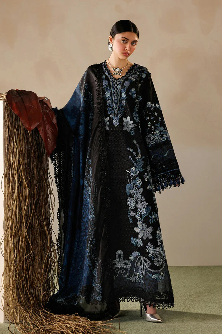Baroque - Embroidered Lawn Eid Collection - EL26-D08 - Unstitched