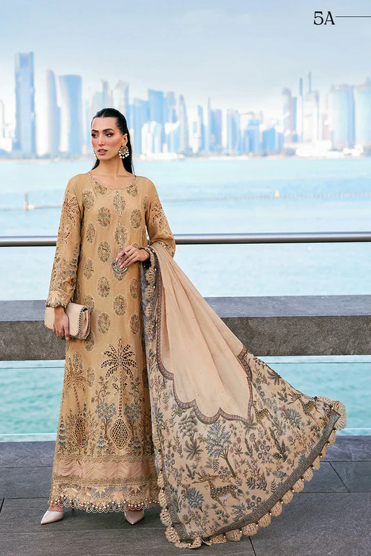 Maria B - Timeless Elegance Luxury Lawn - Design-5A - Unstitched