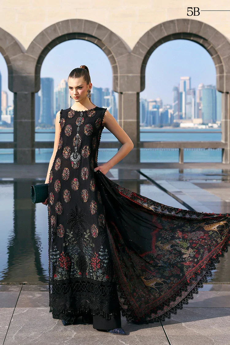 Maria B - Timeless Elegance Luxury Lawn - Design-5B - Unstitched