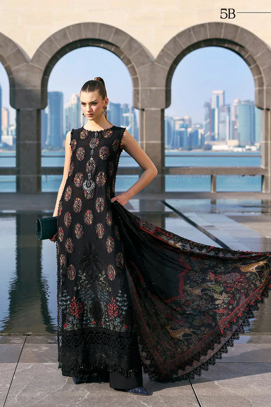 Maria B - Timeless Elegance Luxury Lawn - Design-5B - Unstitched