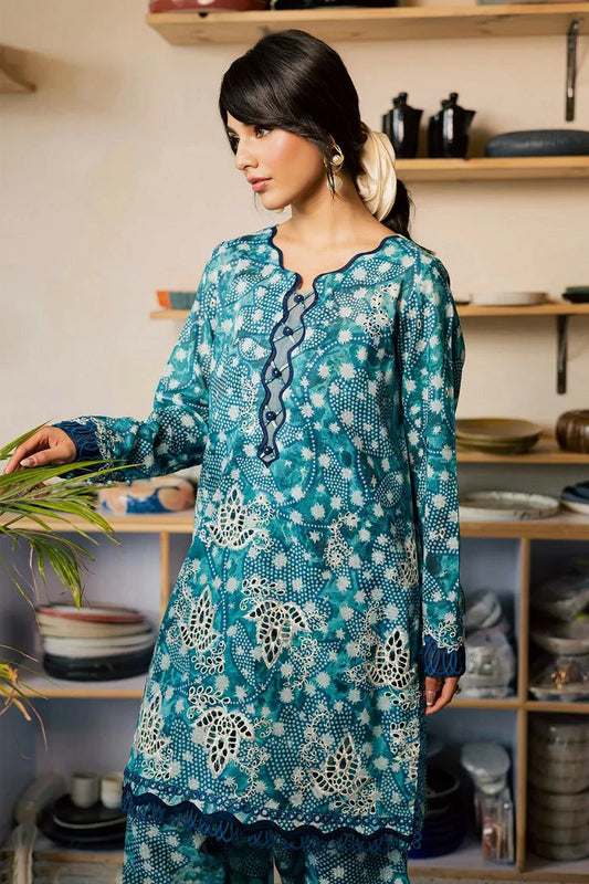Nureh - Ballerina Embroidered Chikankari 2 Piece Collection Vol 1 - NU2-196 - Unstitched