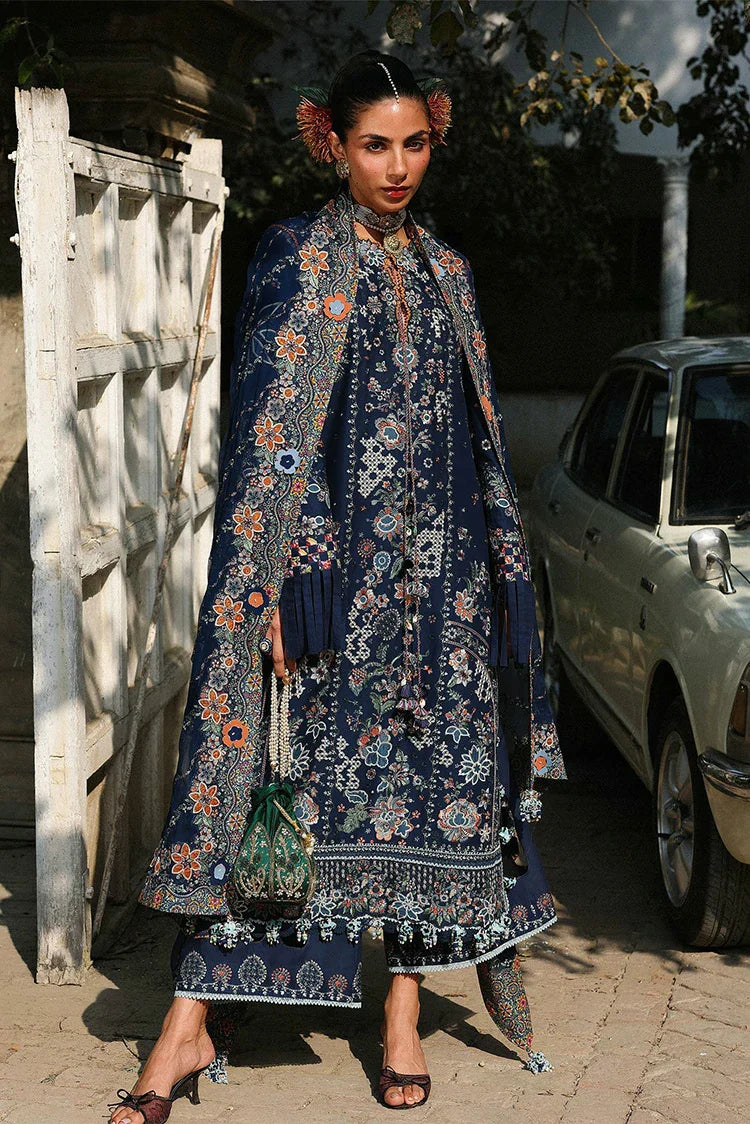 Hussain Rehar - Kala Bagh Luxury Lawn Eid Edit - D-80-Amalfi - Unstitched