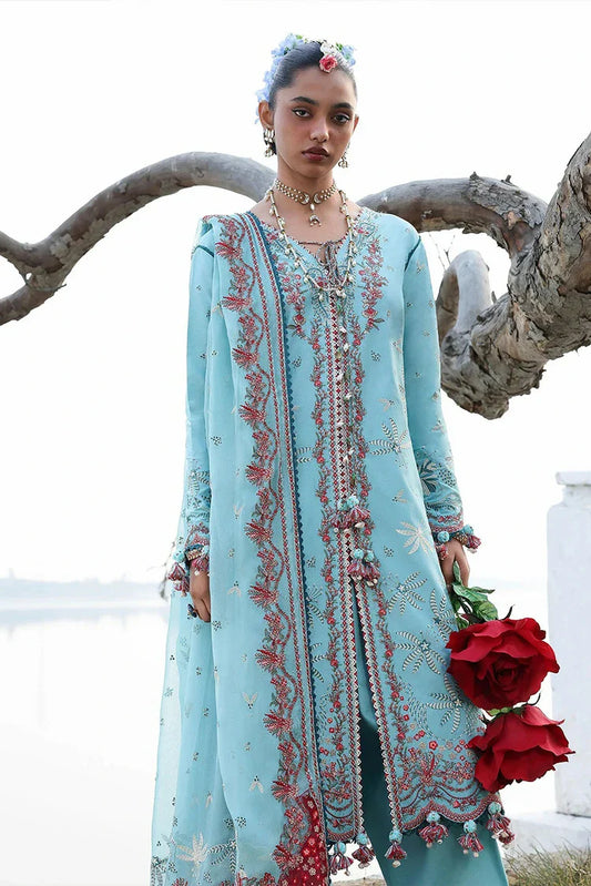 Hussain Rehar - Kala Bagh Luxury Lawn Eid Edit - D-82-Sepher - Unstitched
