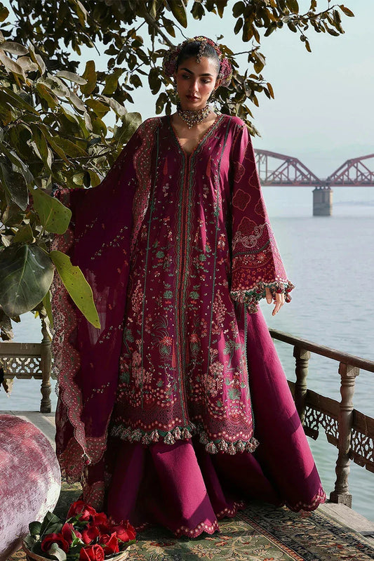Hussain Rehar - Kala Bagh Luxury Lawn Eid Edit - D-83-Anjas - Unstitched