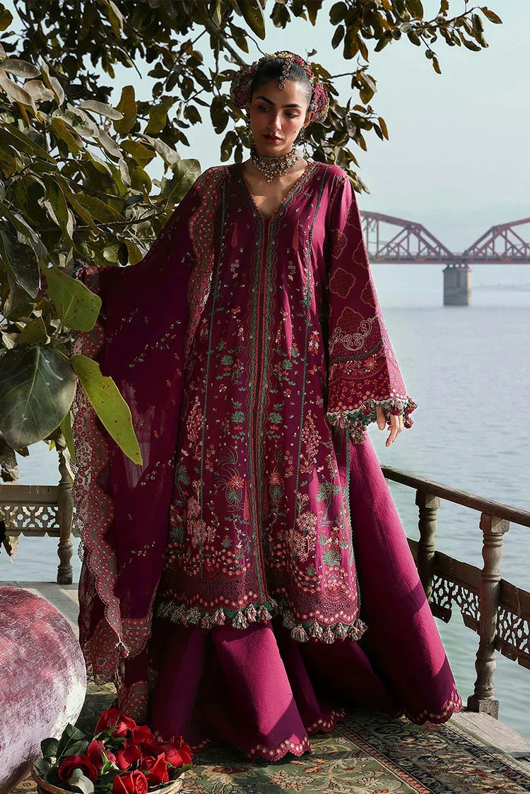 Hussain Rehar - Kala Bagh Luxury Lawn Eid Edit - D-83-Anjas - Unstitched