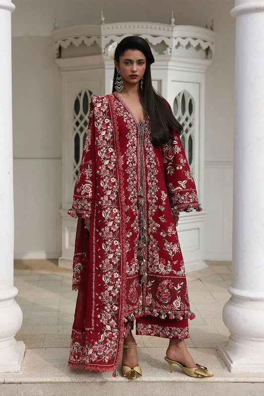 Hussain Rehar - Kala Bagh Luxury Lawn Eid Edit - D-86-Kastanaa - Unstitched
