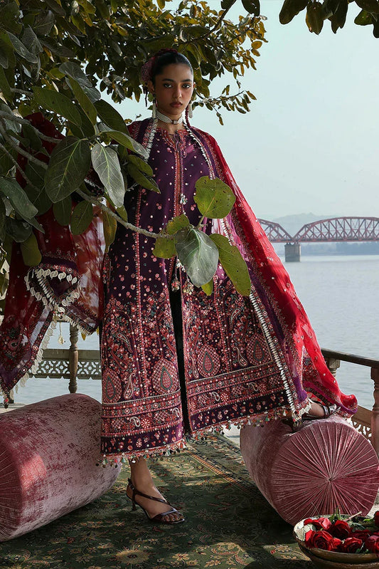 Hussain Rehar - Kala Bagh Luxury Lawn Eid Edit - D-90-Nihdi - Unstitched