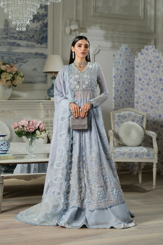 Maryam Hussain - Meer Embroidered Chiffon - 02-Falaq - Unstitched