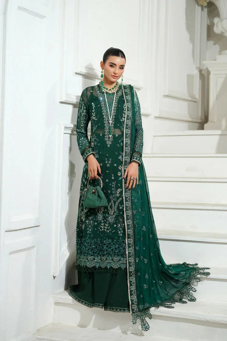 Maryam Hussain - Meer Embroidered Chiffon - 06-Juhi - Unstitched