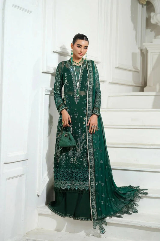 Maryam Hussain - Meer Embroidered Chiffon - 06-Juhi - Unstitched
