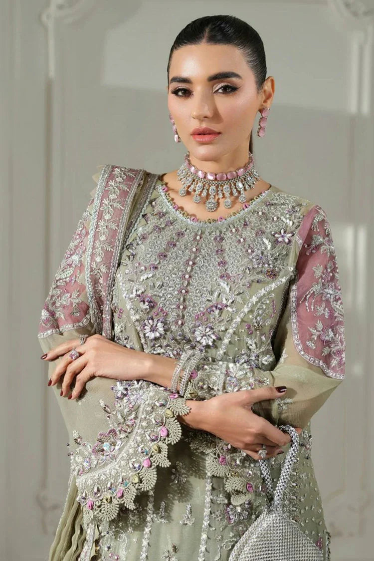 Meer Raja Rind Maryam Hussain - Meer Embroidered Chiffon - 07-Jhoomro - Unstitched ...