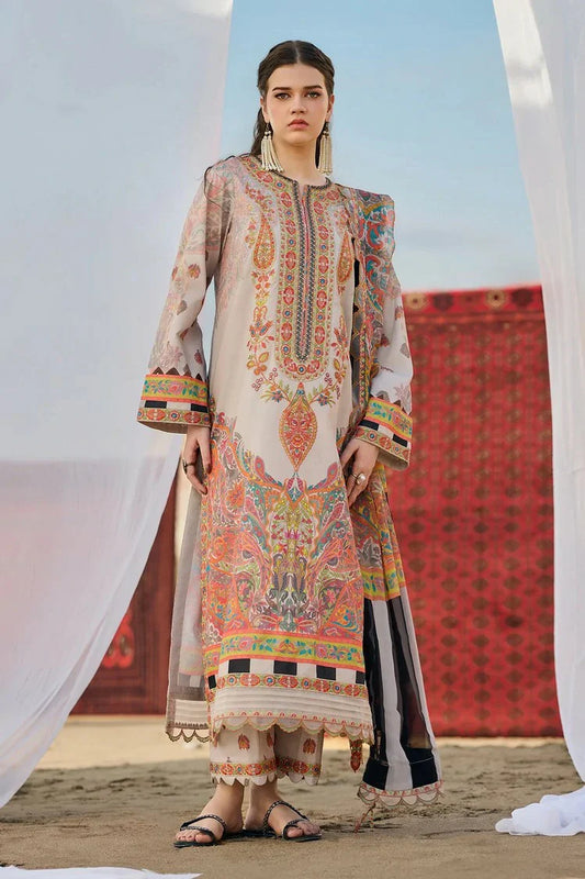 Charizma - Swissmiss Embroidered Swiss Voil Collection Vol 1 - CSM6-02 - Unstitched