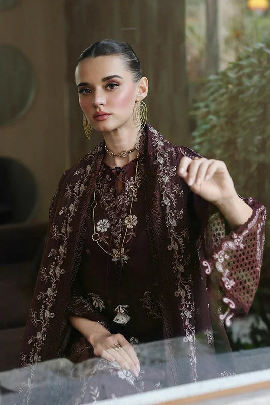 Qalamkar - Chikankari Eid Edit - CM-01 ESHAL - Unstitched