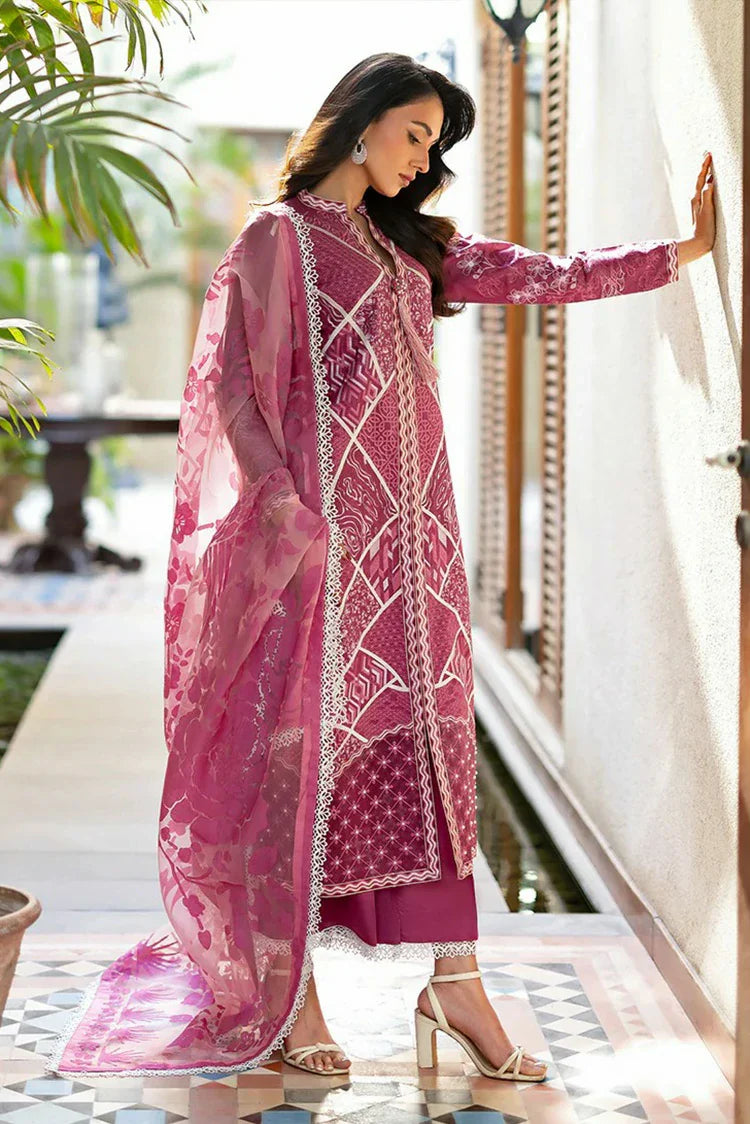 Mushq - Astoria Festive Lawn Collection - 03-Rosea - Unstitched