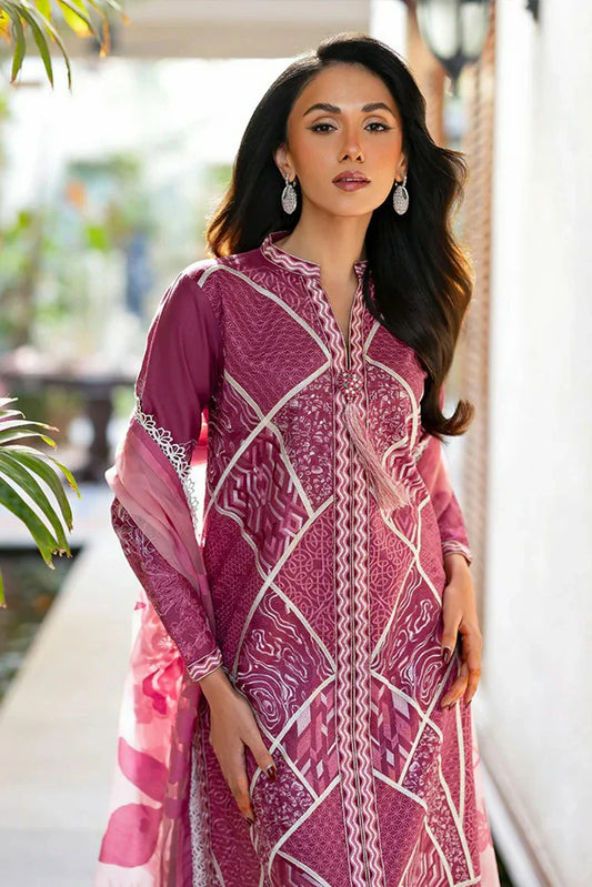 Mushq - Astoria Festive Lawn Collection - 03-Rosea - Unstitched