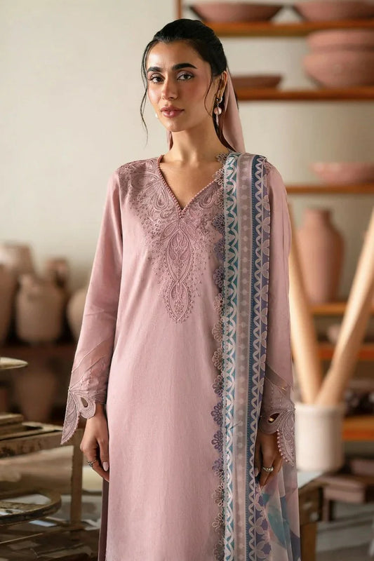 Nureh - Raha Embroidered Jacquard Lawn Collection Vol 1 - NE-238 - Unstitched