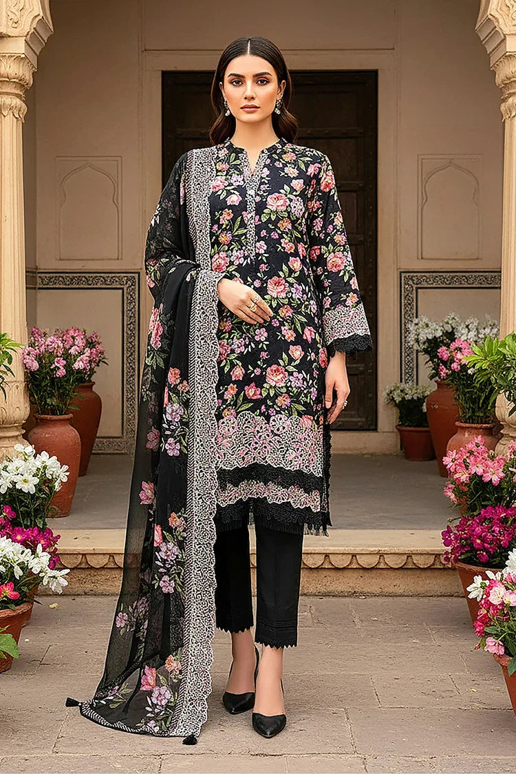Lakhany - Chikankari Festive Collection - LG-RK-0098 - Unstitched