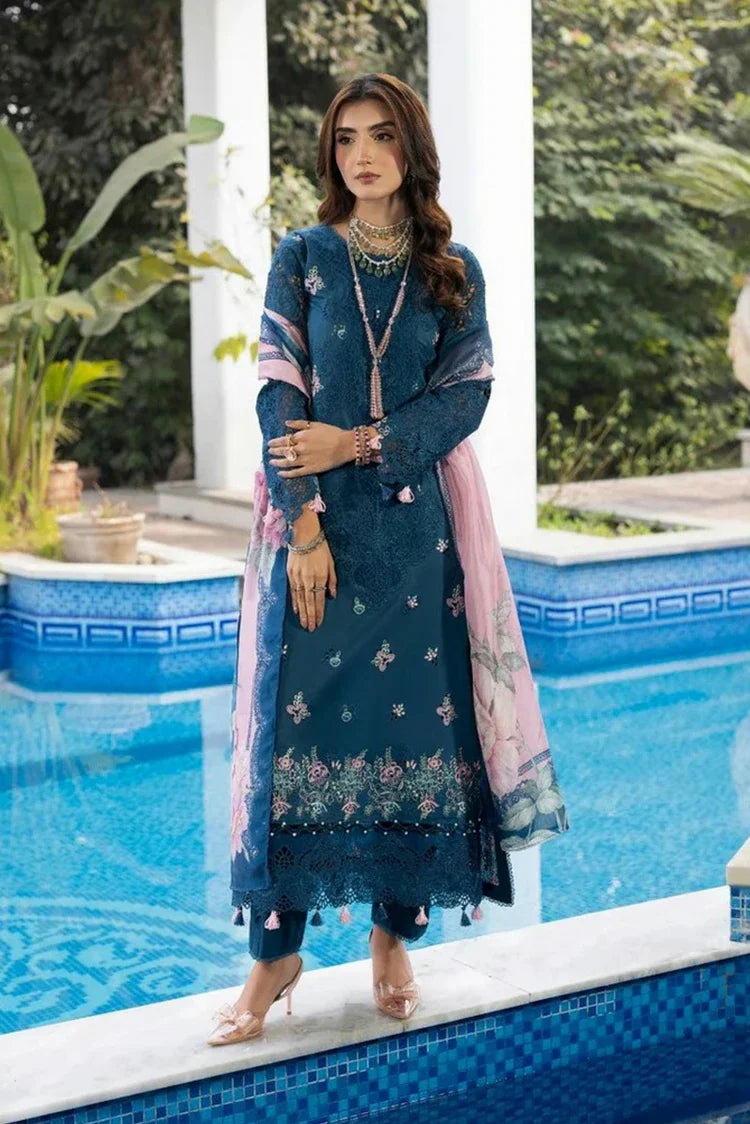 Gulmina - Dil Kash Luxury Lawn - 10-NAEEMA - Unstitched