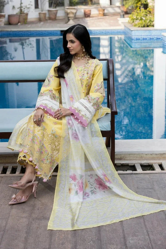 Gulmina - Dil Kash Luxury Lawn - 01-MAYA - Unstitched