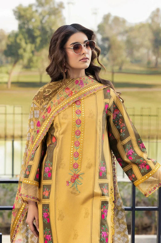 Charizma - Aniiq Embroidered Printed Lawn Collection Vol 1 - AN6-03 - Unstitched