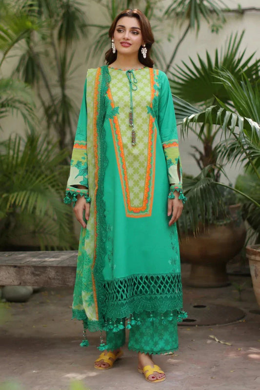 Charizma - Aniiq Embroidered Printed Lawn Collection Vol 1 - AN6-05 - Unstitched