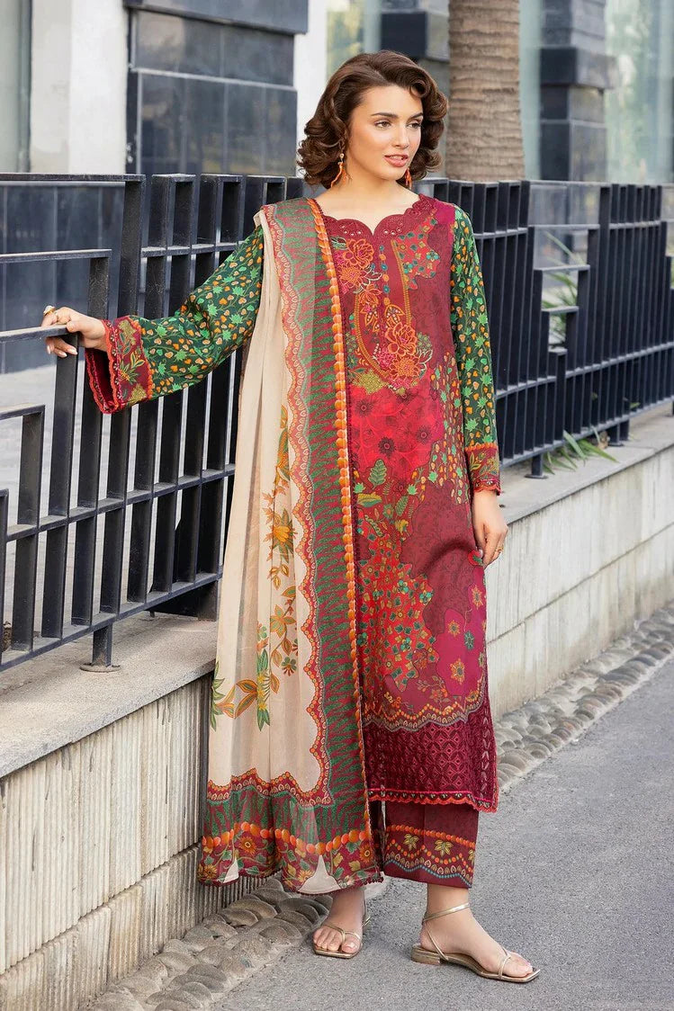 Charizma - Aniiq Embroidered Printed Lawn Collection Vol 1 - AN6-06 - Unstitched