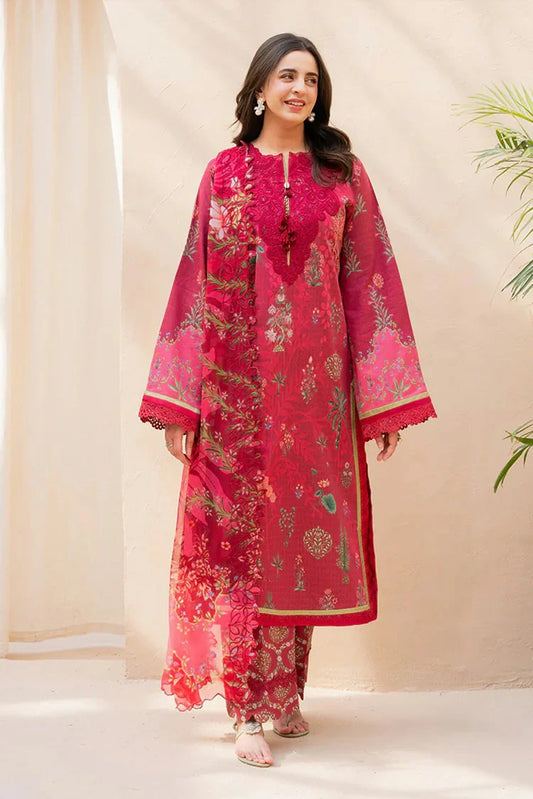 Roheenaz - Summer in Bloom Printed Vol 3 - 6A-Flora Pop - Unstitched