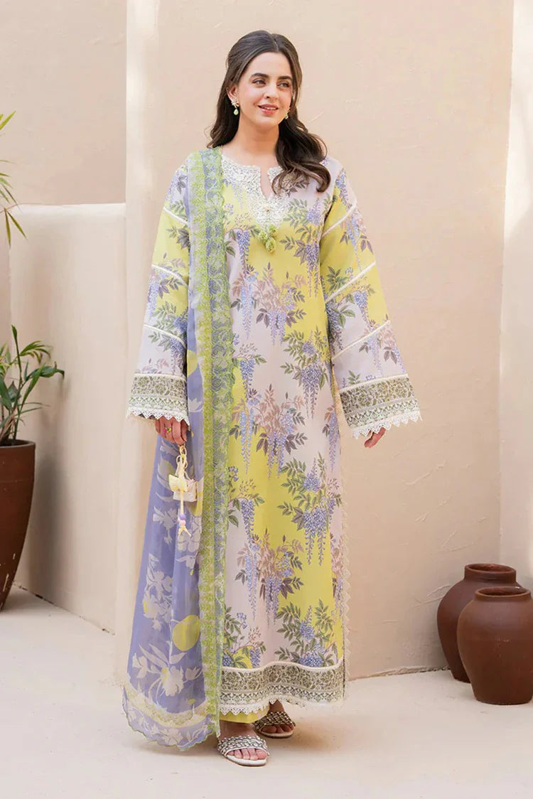 Roheenaz - Summer in Bloom Printed Vol 3 - 7A-Mystic Beauty - Unstitched