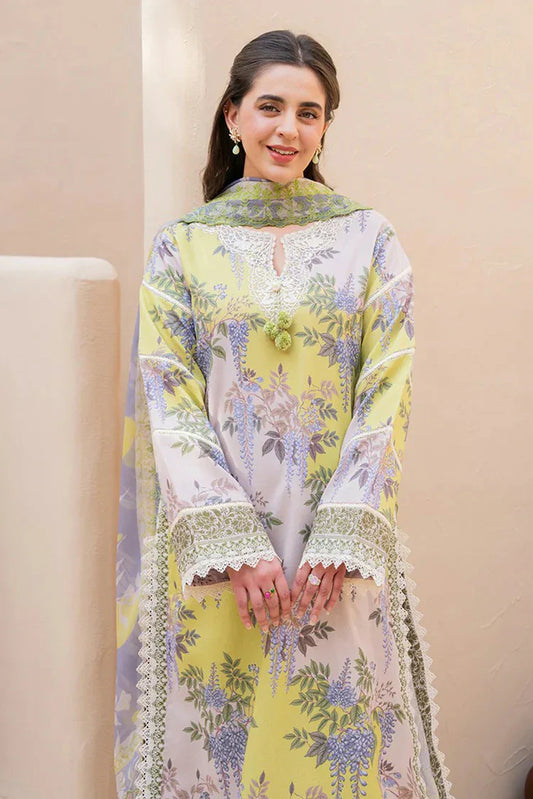 Roheenaz - Summer in Bloom Printed Vol 3 - 7A-Mystic Beauty - Unstitched