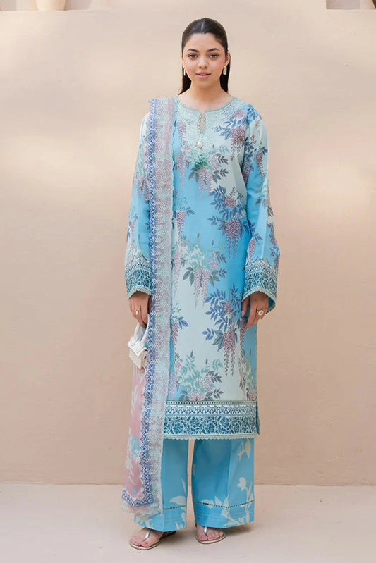 Roheenaz - Summer in Bloom Printed Vol 3 - 7B-Wild Peony - Unstitched