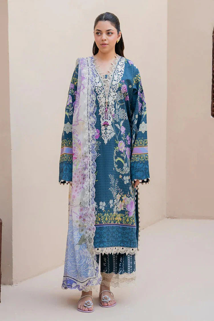 Roheenaz - Summer in Bloom Printed Vol 3 - 8A-Blossom Drift - Unstitched