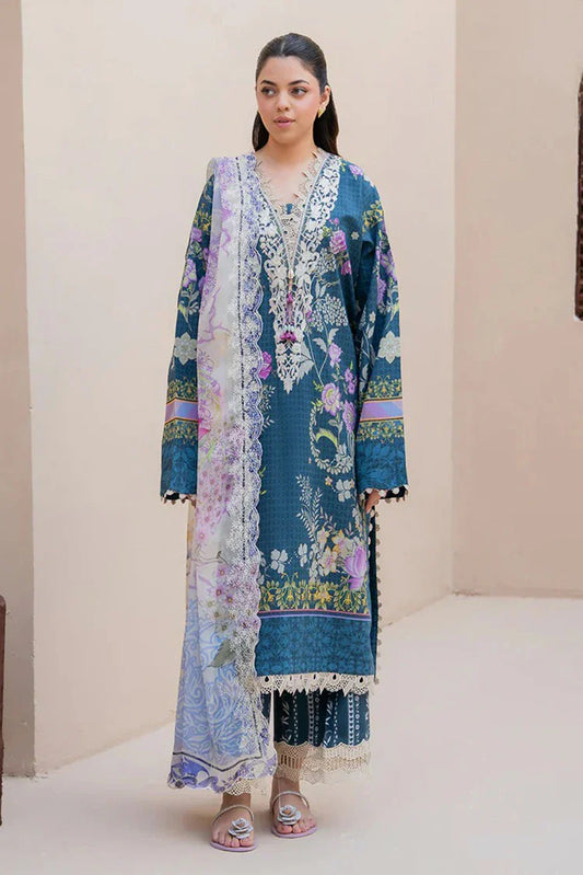 Roheenaz - Summer in Bloom Printed Vol 3 - 8A-Blossom Drift - Unstitched