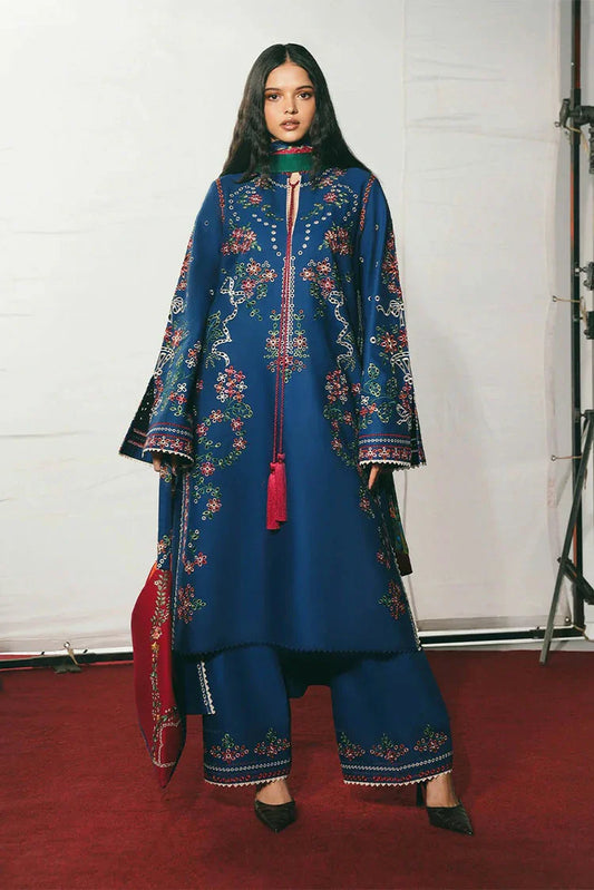 Hussain Rehar - Jugnu The Reserved View SS Edit I - D-1237-Peroz - Unstitched