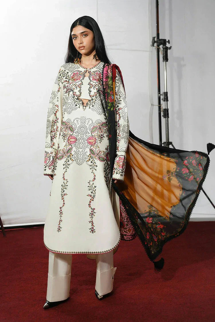 Hussain Rehar - Jugnu The Reserved View SS Edit I - D-1240-Rasti - Unstitched