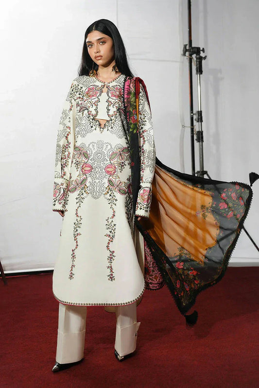 Hussain Rehar - Jugnu The Reserved View SS Edit I - D-1240-Rasti - Unstitched