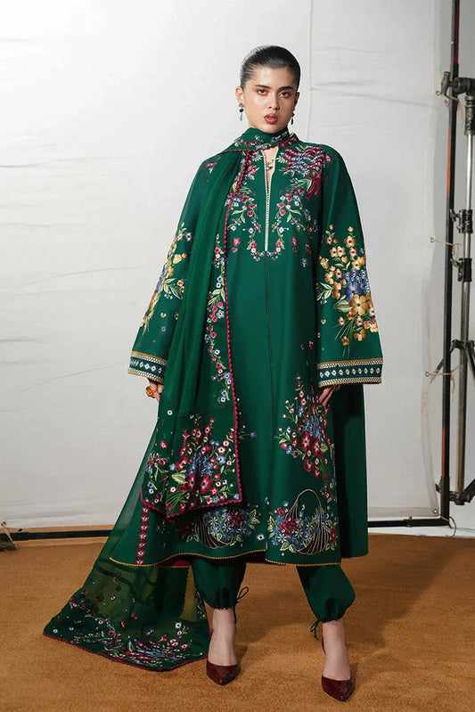 Hussain Rehar - Jugnu The Reserved View SS Edit I - D-1245-Bezan - Unstitched