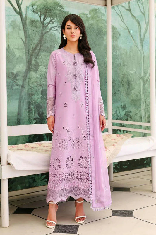 Roheenaz - Veil of Summer Luxury Lawn - 10 Petal Royale - Unstitched